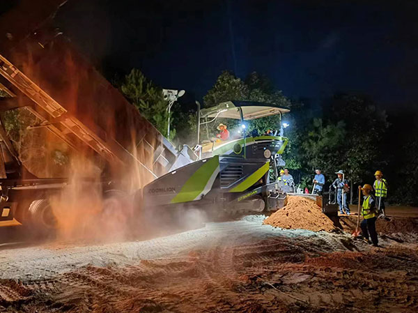 土壤固化劑操作過程圖