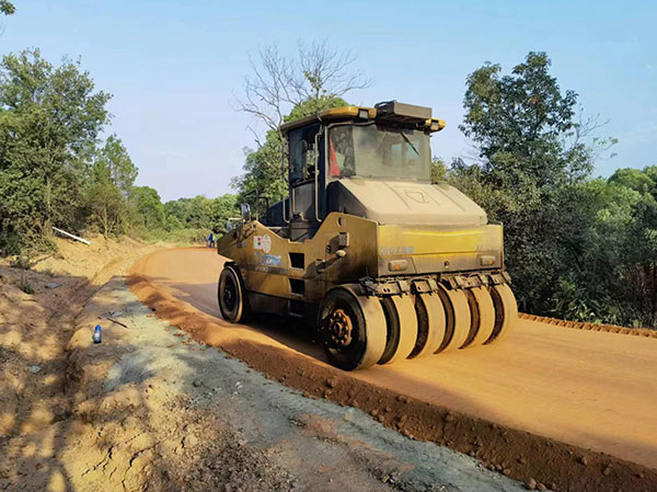 土壤固化劑操作過程圖